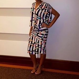 Vintage colorful dress